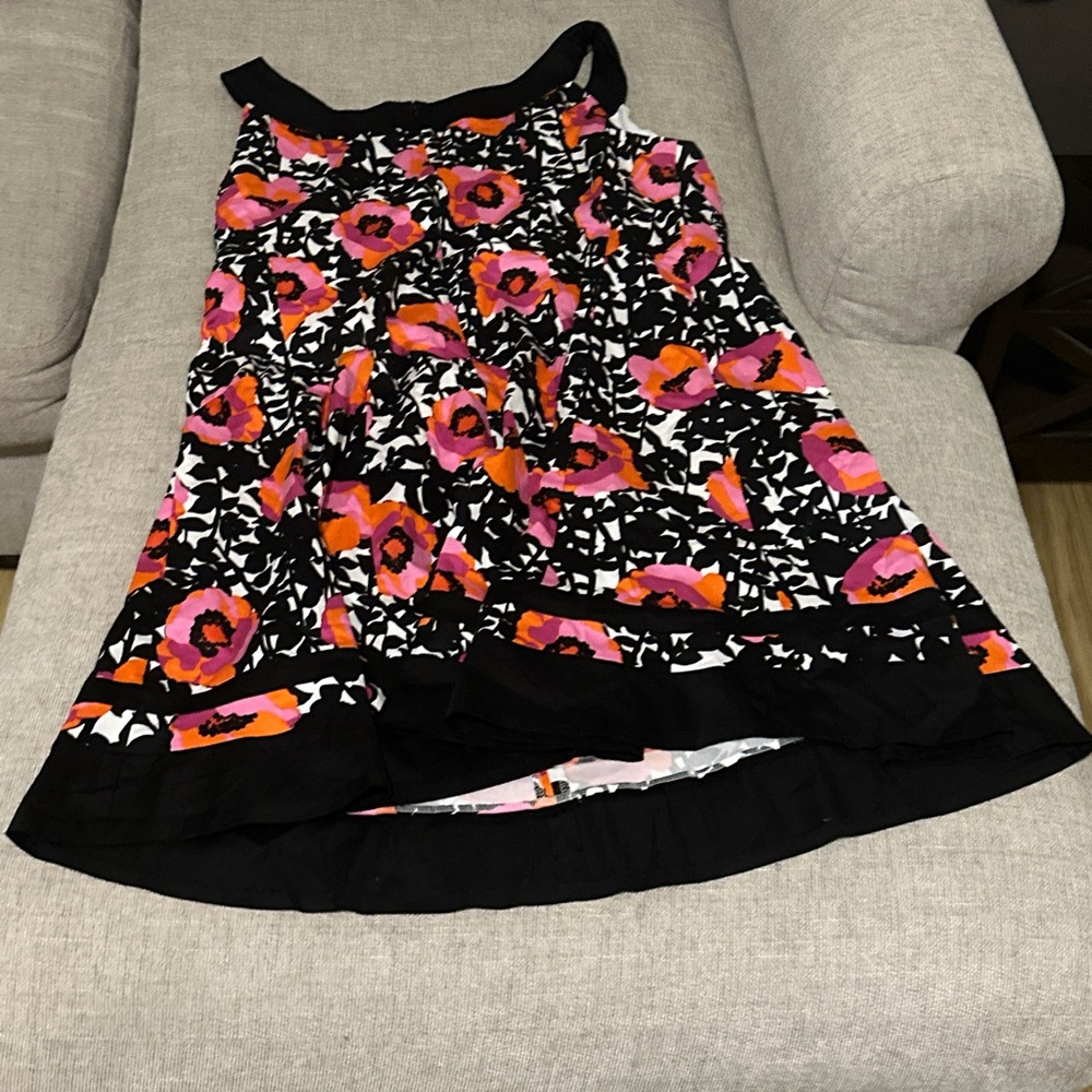 Sleeveless Floral Dress